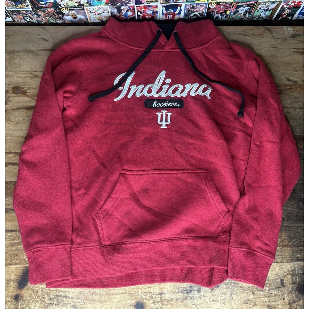 Indiana Hoosiers Stadium Athletics Active Hoodie Sweatshirt Men S Red NCAA